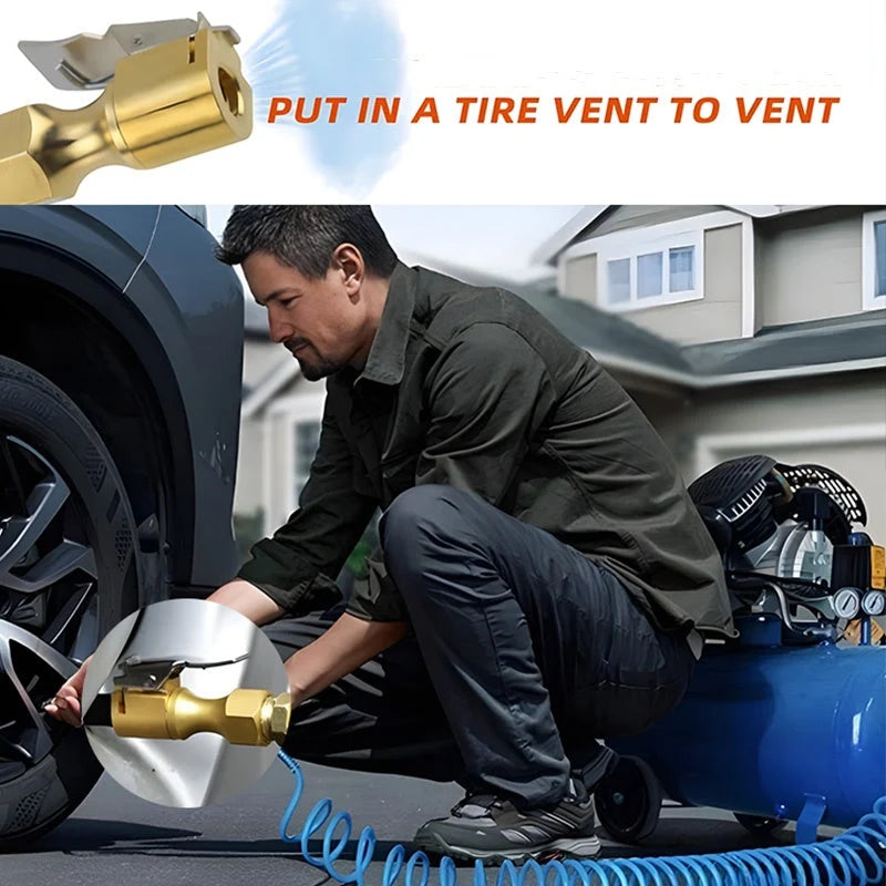 Digital Tire Pressure Gauge with Inflator