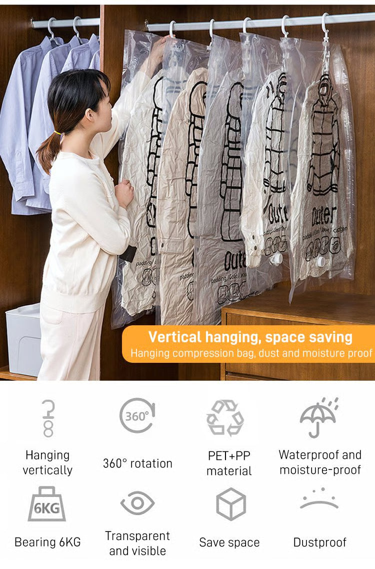 Hanging Vacuum Storage Bags