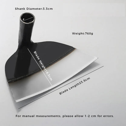 Steel Gardening Hoe Head
