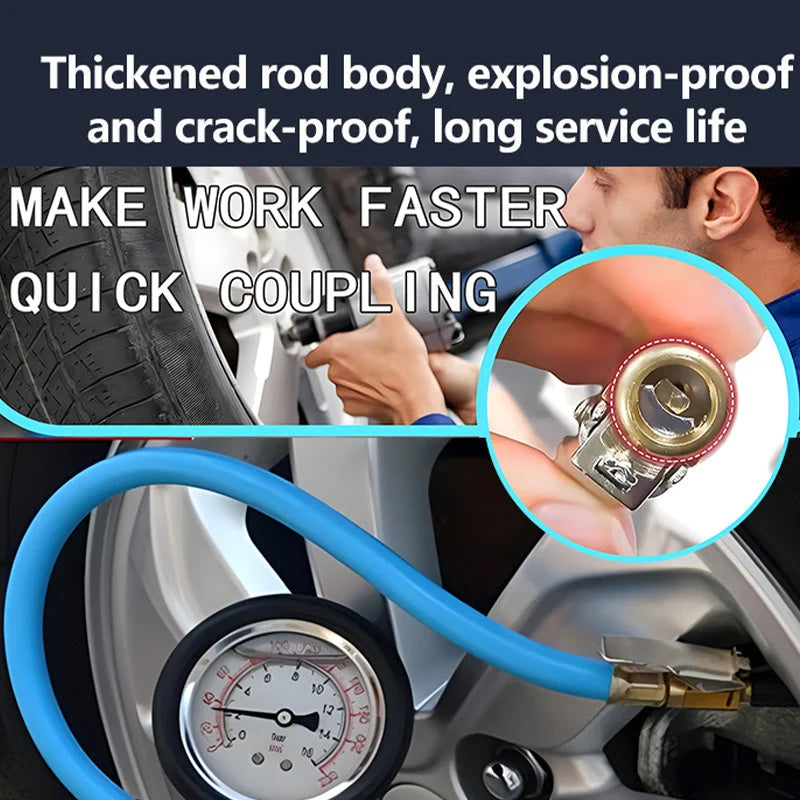 Digital Tire Pressure Gauge with Inflator