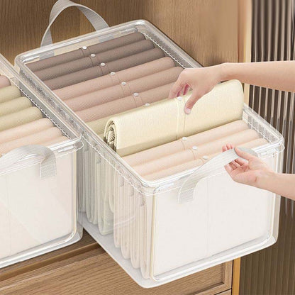 Transparent Steel Frame Storage Box