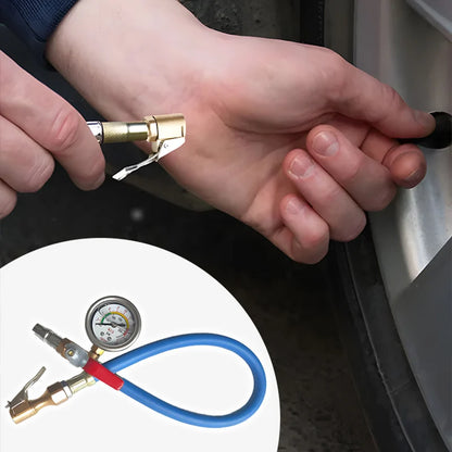 Digital Tire Pressure Gauge with Inflator