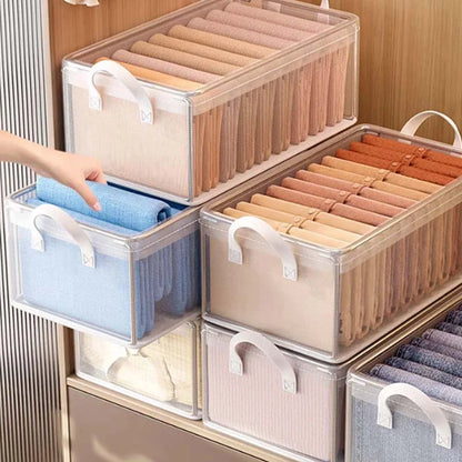 Transparent Steel Frame Storage Box