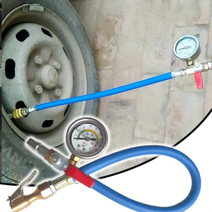 Digital Tire Pressure Gauge with Inflator