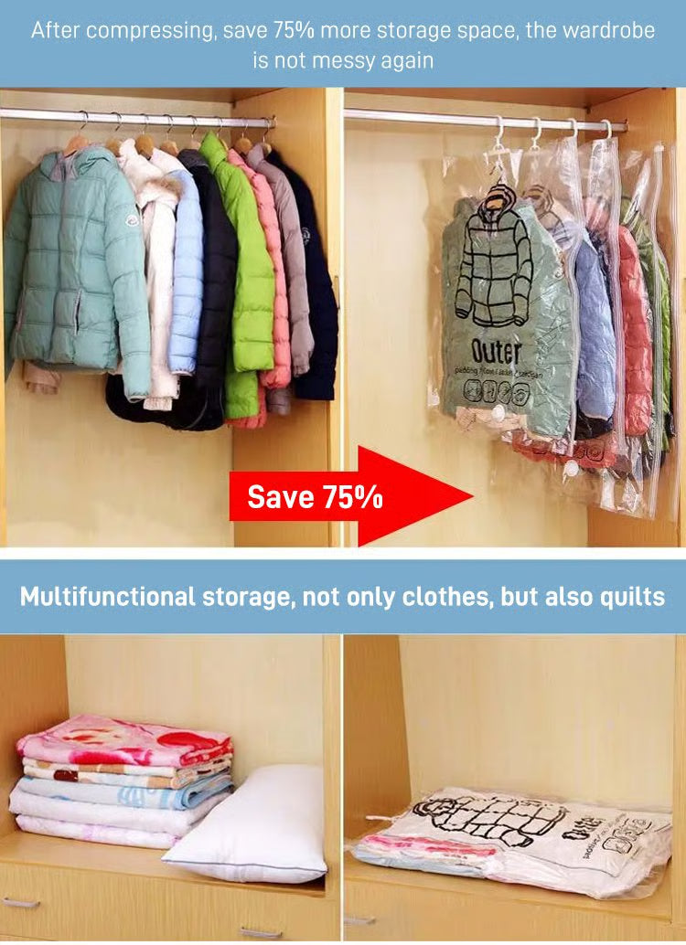 Hanging Vacuum Storage Bags