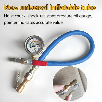 Digital Tire Pressure Gauge with Inflator