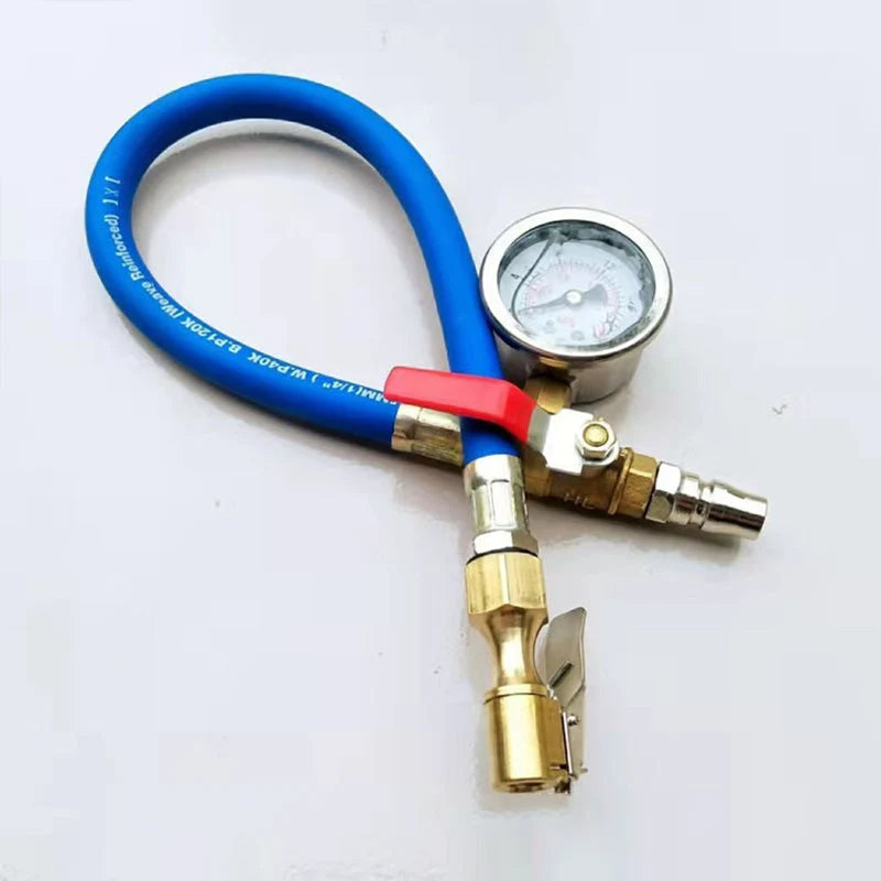 Digital Tire Pressure Gauge with Inflator