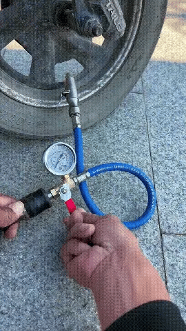 Digital Tire Pressure Gauge with Inflator